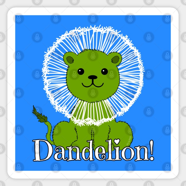Dandelion Sticker by Art by Veya